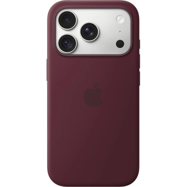 iPhone 18 Pro Silicone Case with MagSafe - Burgundy - Pouzdra - Obrázek d_7a97ec4756a6426eb28ce02cc5d2195a
