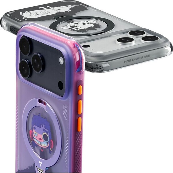 Torras Ostand Q3 Air Gawx Limited MagSafe kryt iPhone 17 Pro Neon night muse - Pouzdra - Obrázek d_7ad550d679c643ea8f51a3ce145fab9a