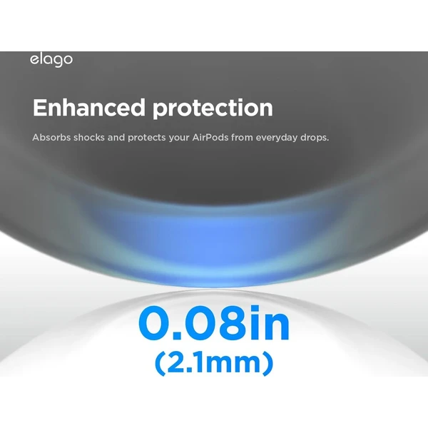 ELAGO Armor Hang Case pouzdro pro Apple Airpods Pro 3 černé - Pouzdra - Obrázek d_7b268863cf6c4265afd749df61085001