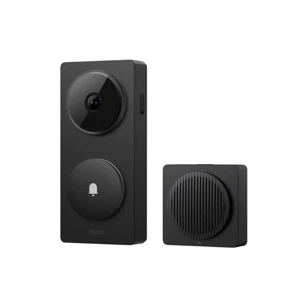 AQARA Doorbell Camera Hub G410 Select (CH-C09D), Černý - inteligentní videozvonek s hubem Černá