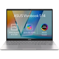 ASUS Vivobook S14 (M3407KA-OLED012W) stříbrný - Notebooky