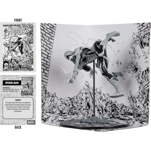 Figurka McFarlane Marvel - Spider-Man (Line Art) (Amazing Spider-Man #318) 17 cm - Figurky - Obrázek d_7bdffcab6cc1435091992a02dfd32d1e