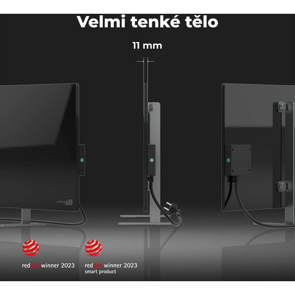 AENO GH2S chytré topení 700W  černé - Topidla - Obrázek d_7bea4cc1d5424425bbbc7bf52e233e65