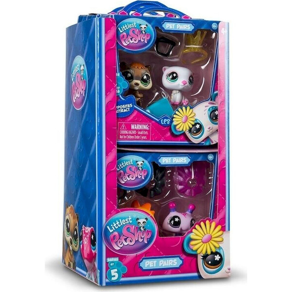 Littlest Pet Shop set dvou figurek s doplňky, série 7