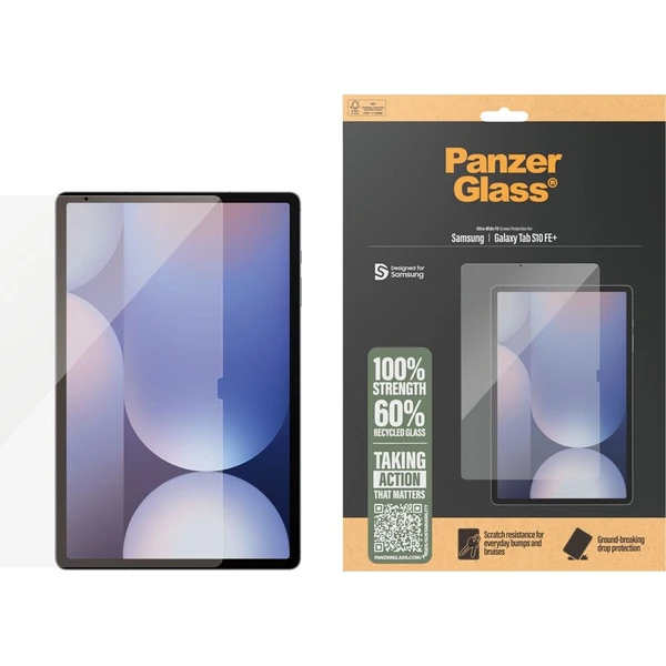 PanzerGlass® Ultra-Wide Fit sklo Samsung Galaxy Tab S10 FE+ - Ochranné folie a skla - Obrázek d_7bf9cf84d918417b947419ae3bbaf7b4