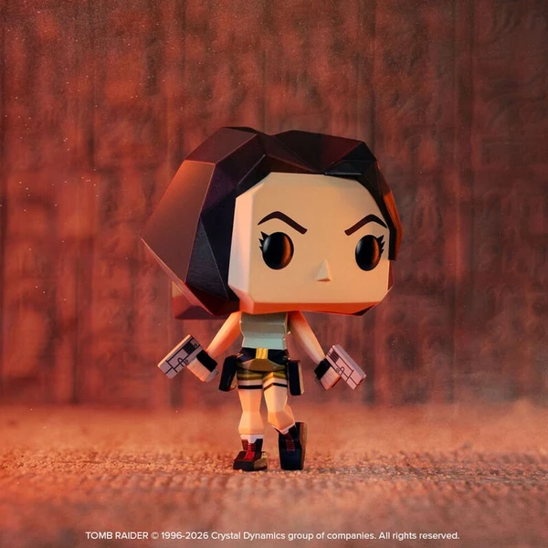 Funko POP! #1192 Games: Tomb Raider - Lara Croft (Polygonal) - Funko POP! - Obrázek d_7cf71c80224a499fa5b58290dc428134