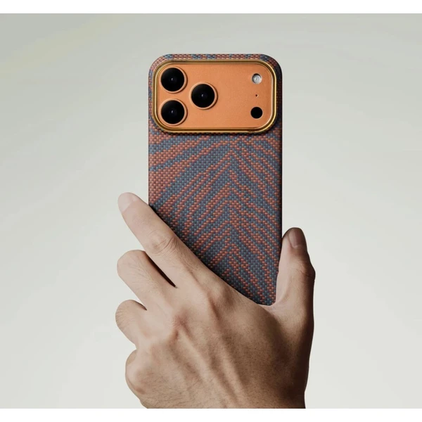 Pitaka Edge Case Breath of Veins MagSafe kryt iPhone 17 Pro Burning Orange - Pouzdra - Obrázek d_7d0e83cfe97f445fbbdf27ccc8f496cb