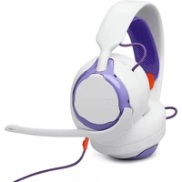 JBL Quantum 250 herní sluchátka bílá/fialová - Sluchátka