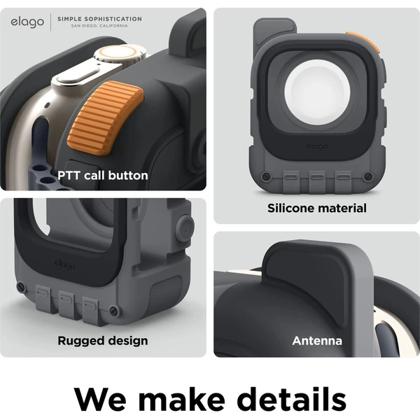 ELAGO W10 stojánek pro Apple Watch tmavě šedý - Stojánky - Obrázek d_7dd5517ea0a7473bb590103402734cba