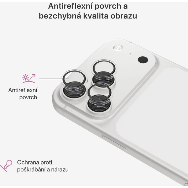 iWant Antireflexní ochrana čoček s aplikátorem pro iPhone 18 Pro - Ochranné folie a skla - Obrázek d_7de97d60256c4e2b90e91881b7448d1a