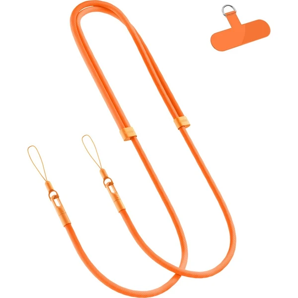 Spello Rope Crossbody Strap oranžový