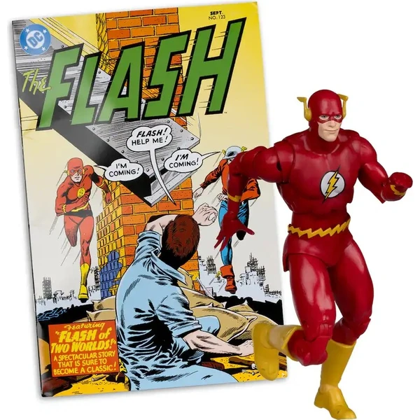 Figurka McFarlane Toys DC s komiksem WV 11 Flash 123 – Barry Allen Flash 18 cm - Figurky - Obrázek d_7df5efa492414769b41c9d96cf2ec34f