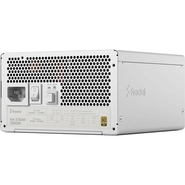 Fractal Design Ion 3 1000W bílý - Zdroje - Obrázek d_7e2ed7c80c8047ddbdd41b347aaf334d
