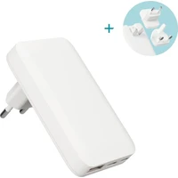 Epico Travel UltraBoost GaN 65W nabíječka bílá - Nabíječky