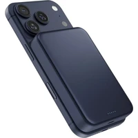 iWant by Epico UltraPack Qi2 25W 10000mAh hliníková Mag+ bezdrátová powerbanka temně modrá - Powerbanky