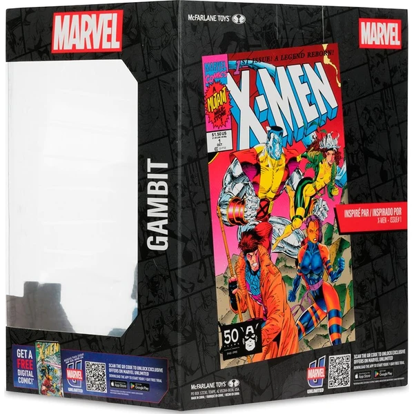 Figurka McFarlane Toys Marvel Collection 1/10 - Gambit (X-Men no. 1) 18 cm - Figurky - Obrázek d_7eb9baf7f744481a8686990f5de4a9a1