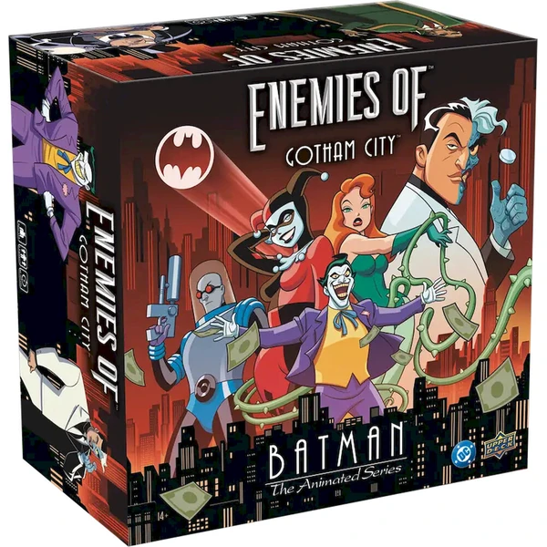 Sběratelské karty 2025 Upper Deck Enemies of Gotham City Hobby Box