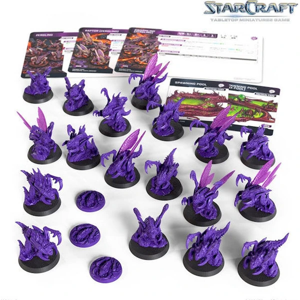 StarCraft The Miniatures Game - Zergling - Zerg - Expansion Set - EN - Deskové hry - Obrázek d_7ef196b49f0b48be83a7dc6c30f1b2fb