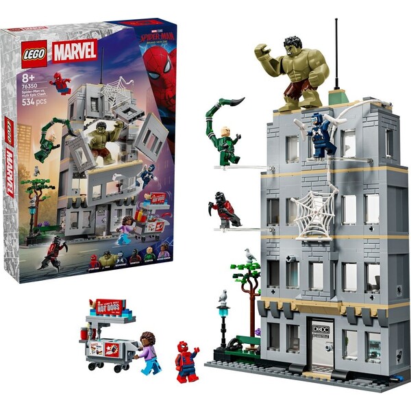 LEGO LEGO® | Marvel 76350 Epické střetnutí: Spider-Man vs. Hulk