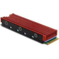 AXAGON CLRM2 hliníkový pasívní chladič pro M.2 2280 SSD - Chladiče