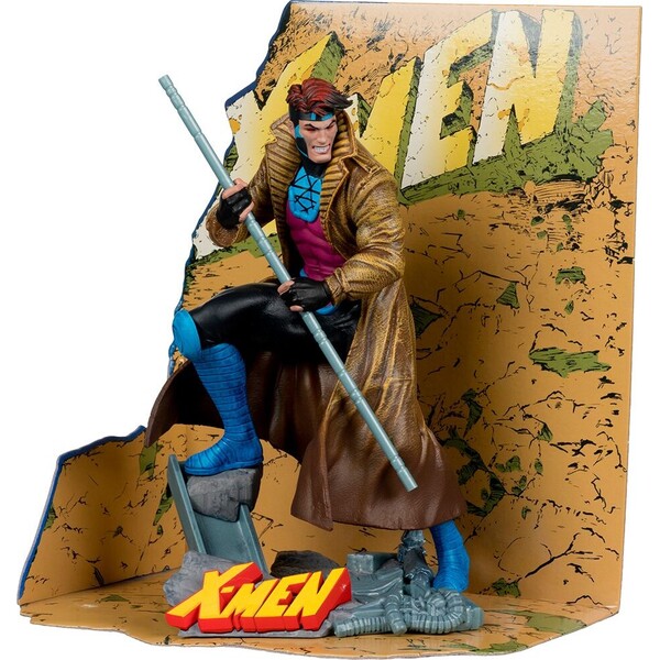 Figurka McFarlane Toys Marvel Collection 1/10 - Gambit (X-Men no. 1) 18 cm Vícebarevná