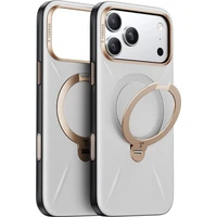 Torras Ostand Q3 VegSkin MagSafe kryt iPhone 17 Pro pearl gray - Pouzdra