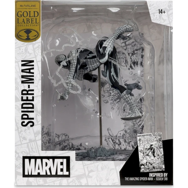 Figurka McFarlane Marvel - Spider-Man (Line Art) (Amazing Spider-Man #318) 17 cm - Figurky - Obrázek d_7fba4f3319a74928880deac43808ea6b