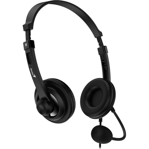Genius HS-230U USB-C drátová náhlavní sluchátka černá - Sluchátka - Obrázek d_7fc6981a30fe4e0880832dd591604413