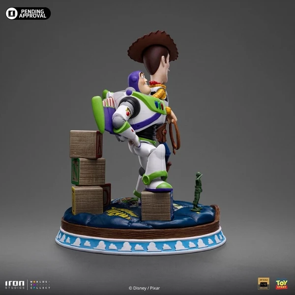 Soška Iron Studios Toy Story -  Buzz and Woody 20 cm - Sochy a sošky - Obrázek d_7fddb02431864d59acc8ae841f18ae42