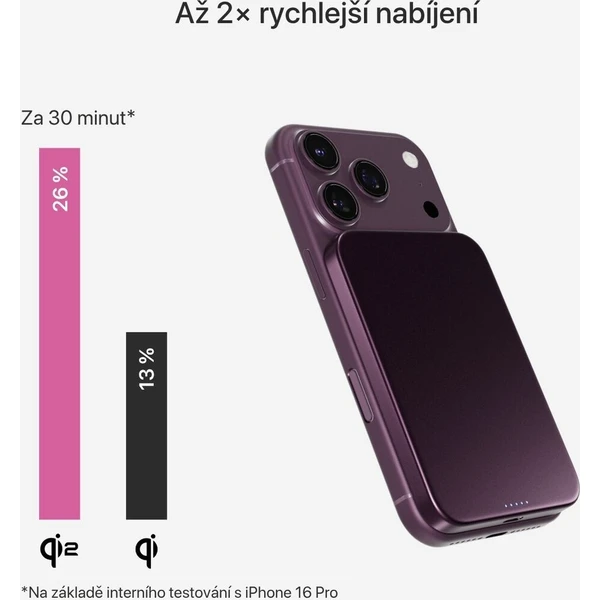 iWant by Epico UltraPack Qi2 Slim 5000mAh hliníková Mag+ bezdrátová powerbanka tmavě fialová - Powerbanky - Obrázek d_800949d9eea14fb984af5f18ca13932f