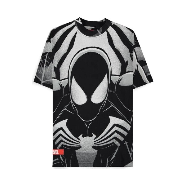 Tričko Spider-Man - Venom AOP 2XL Černá/bílá