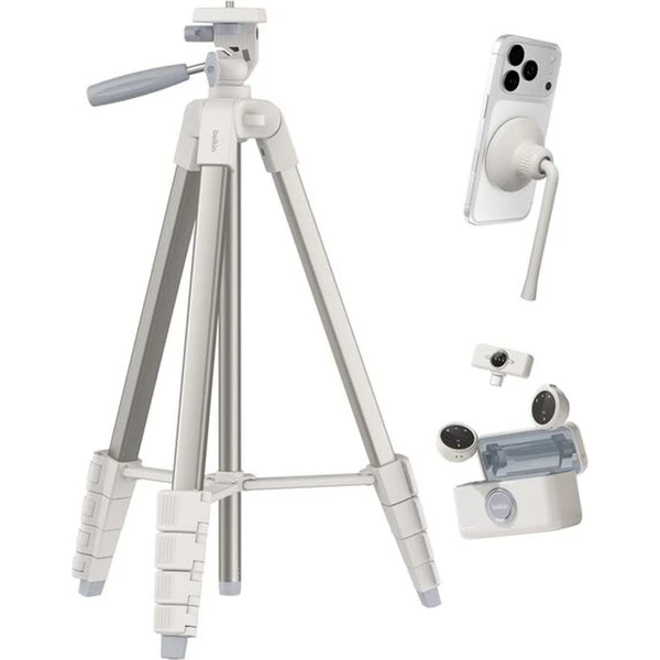 Belkin Creator Bundle (mikrofon, stativ, držák telefonu) písečný