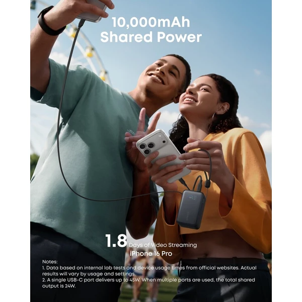 Anker Nano MagSafe powerbanka (10000mAh) 45W černá - Powerbanky - Obrázek d_8057749934da449582292acc68b5bea6