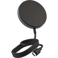 ZENS Pro 1 MagSafe/Qi2 magnetická nabíječka (15W) s USB-C černá - Nabíječky