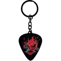 Difuzed Kovová klíčenka Cyberpunk 2077 - Samurai Band Merch - Klíčenky