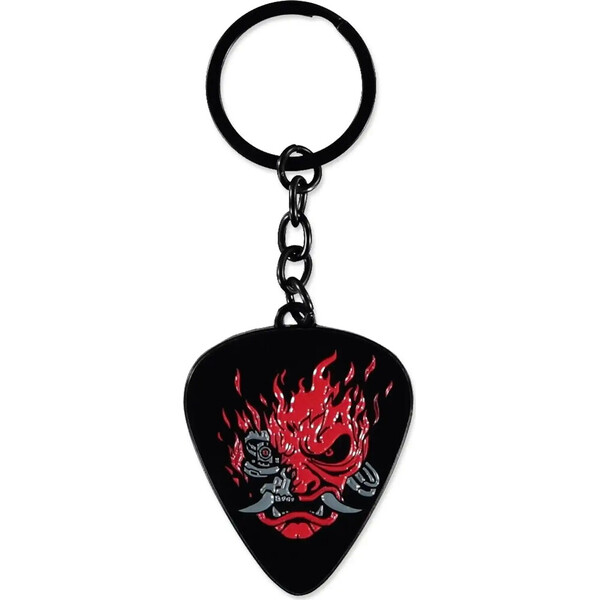 Difuzed Kovová klíčenka Cyberpunk 2077 - Samurai Band Merch