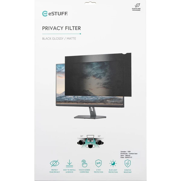 eSTUFF Privacy Filter 34" privátní filtr pro prohnuté monitory (21:9) - Privátní filtry - Obrázek d_80bd2743656a4f90973ce5ba2e02cfd9