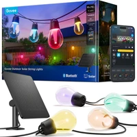 Govee RGBICW Smart solární zahradní řetěž z 8 žárovek - Chytrá osvětlení