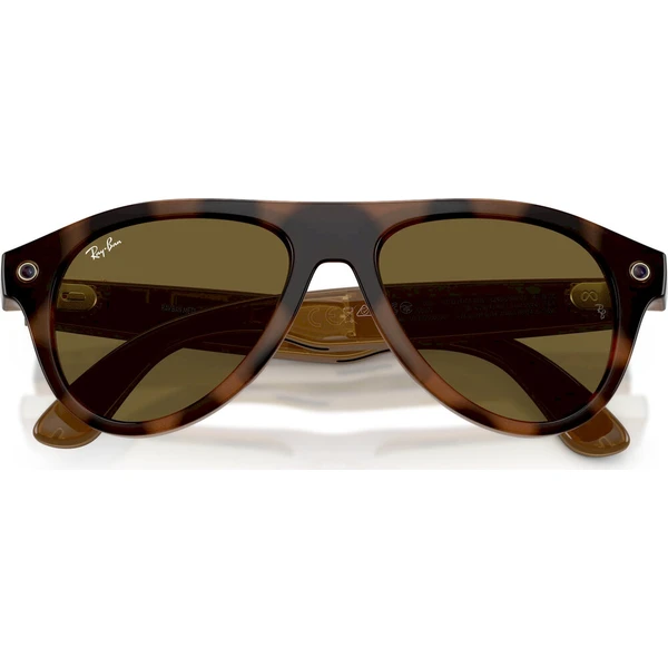 Meta RAY-BAN Aviator Gen 3 (Velké) chytré brýle (hnědá skla) želva - AR brýle - Obrázek d_811763ed6ef4440785f11c59aeb73ee1