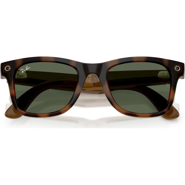 Meta RAY-BAN Wayfarer Gen 3 (Velké 53mm) chytré brýle (zelená skla) želva - AR brýle - Obrázek d_8141821774a84c04af81db8f3ed84ed4
