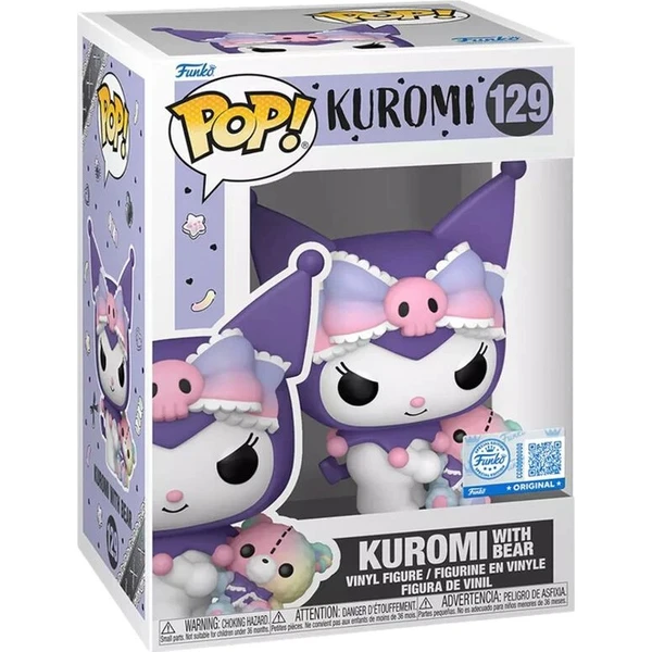 Funko POP! #129 Sanrio: Hello Kitty & Friends - Kuromi w/ Bear - Funko POP! - Obrázek d_818cada90f8e438eae55ee9b1ee38f4a