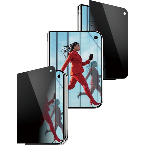 PanzerGlass Privacy sklo Apple iPhone Duo s instalačním rámečkem (sub-screen)