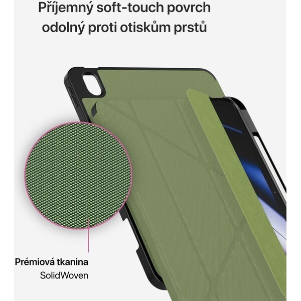 iWant by Epico SolidWoven Flip kryt pro iPad 10,9"/11" zelený - Pouzdra - Obrázek d_81ca9d9b4bb04c9b9a364fb37438bc2f