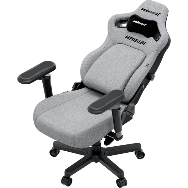Anda Seat Kaiser 4 XL V2 fabric herní židle popelavě šedá - Židle - Obrázek d_81fcd724e78b4200bca465275fafe76f