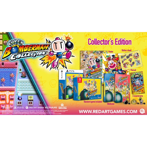 Super Bomberman Collection Collector's Edition (Switch) - Hry pro Nintendo Switch - Obrázek d_8251c9229fc44765bc015733f6d685f8