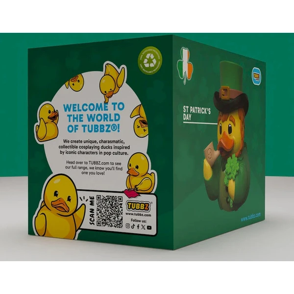 Tubbz kachnička St. Patrick's Day - Figurky - Obrázek d_8264d3251e02403d8872a581431582f5