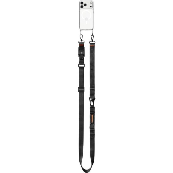 Spigen Universal Crossbody Lanyard Strap DA30M univerzální popruh černý - Popruhy a crossbody - Obrázek d_8290a9d160634ca48d0db417ce8278f8
