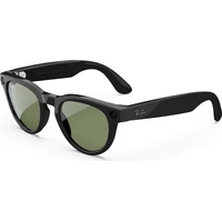 Meta RAY-BAN Headliner Gen2 (Standardní) chytré lesklé brýle (tmavá zelená skla G15) černé - AR brýle