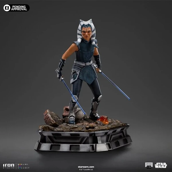Soška IRON STUDIOS Star Wars - Ahsoka (Child) 17,5 cm - Sochy a sošky - Obrázek d_82df954def44419890051874b7246db5