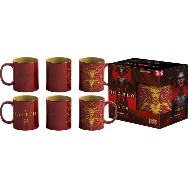 Hrnek Diablo IV Lilith's Blood Heat Reveal - Hrnky - Obrázek d_82e77a4aff854329a61601db7e480c4c
